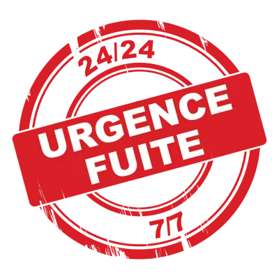 Urgence fuite 24h/24 7j/7